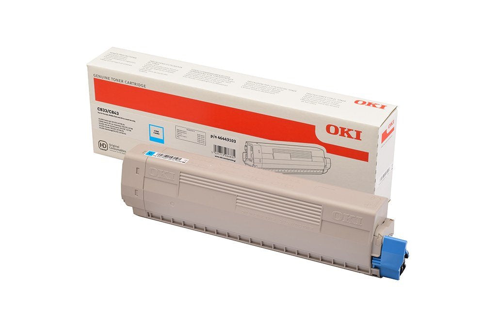 C823/C833/C843 CYAN TONER 7K