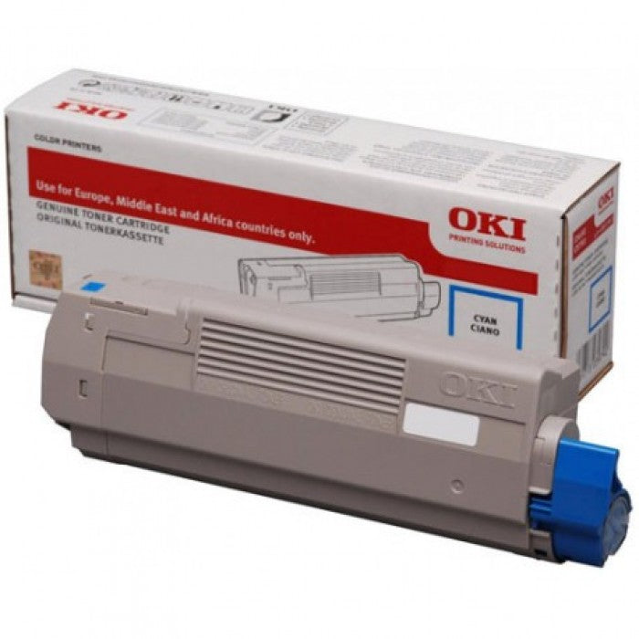 Original OKI C532 Cyan 1500 Pages Original Toner 46490403