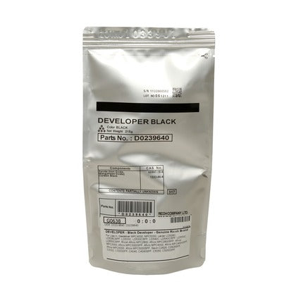 Original Ricoh MPC3300 Black Developer D0239640