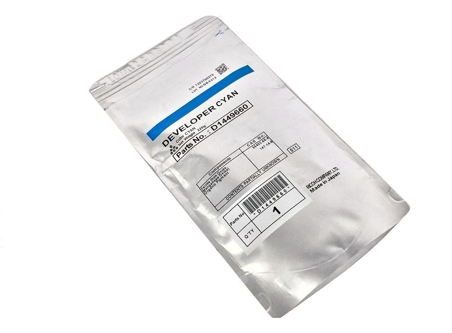OEM Ricoh MPC3002 Developer Cyan D1449660