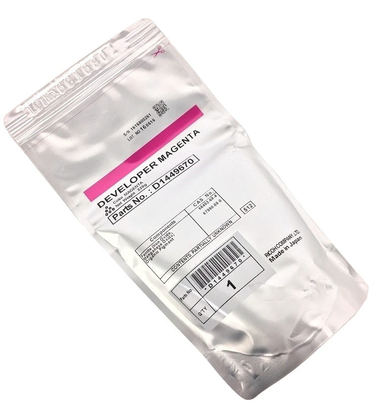 Original Ricoh MPC3002 Developer Magenta D1449670