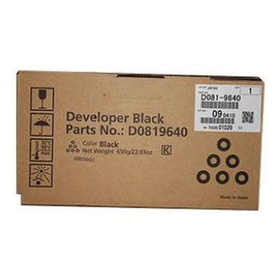 Original Ricoh MPC7501 Developer Black D0819640