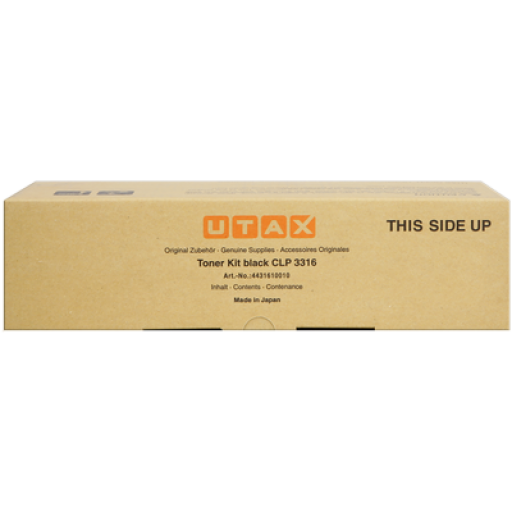 Original Utax CLP3316 Black Toner  4431610010