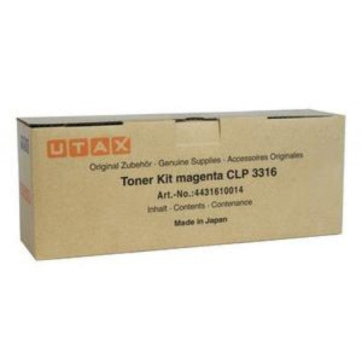 Original Utax CLP3316 Magenta Toner  4431610014
