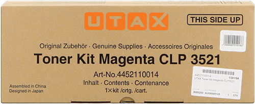 Original Utax CLP3521 Magenta Toner 4452110014