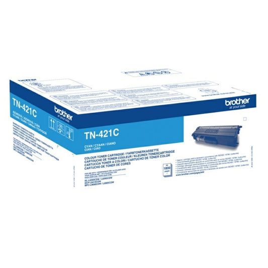Brother TN421C Cyan Toner 1.8K