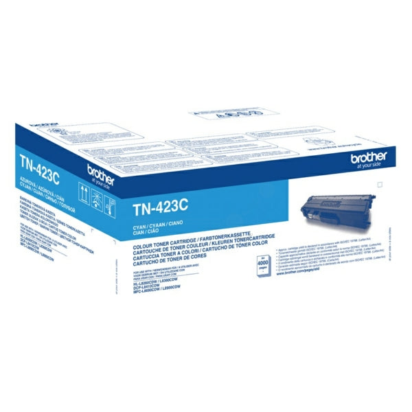 Original Brother TN423C Cyan 4000 Pages Original Toner