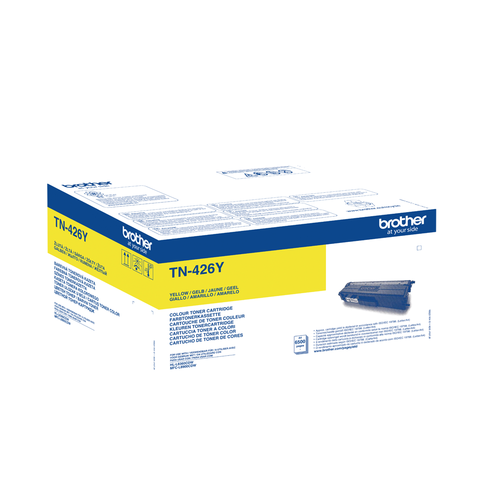 Brother TN-426Y Yellow 6500 Pages Toner