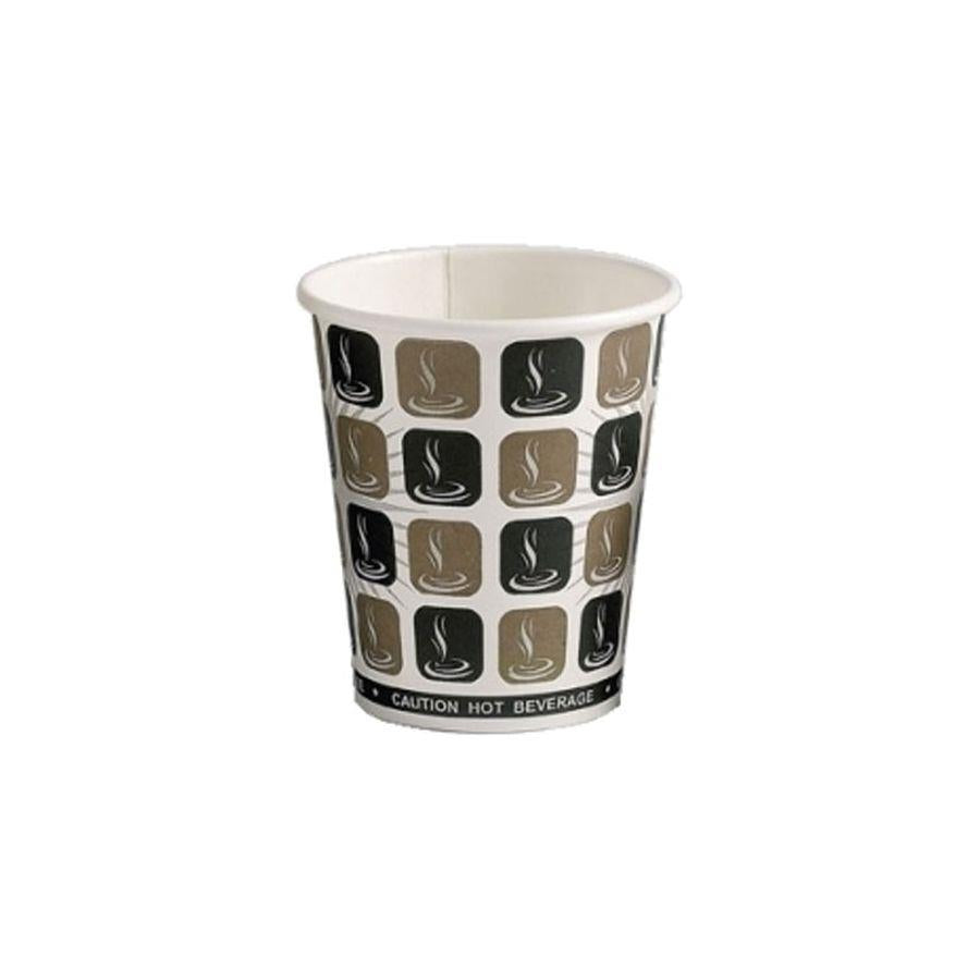 ValueX Hot Drink Cup Cafe Mocha 8oz (Pack 50) - 0511056