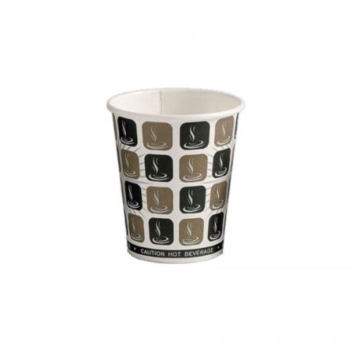 ValueX Hot Drink Cup Cafe Mocha 10oz (Pack 50) - 0511057