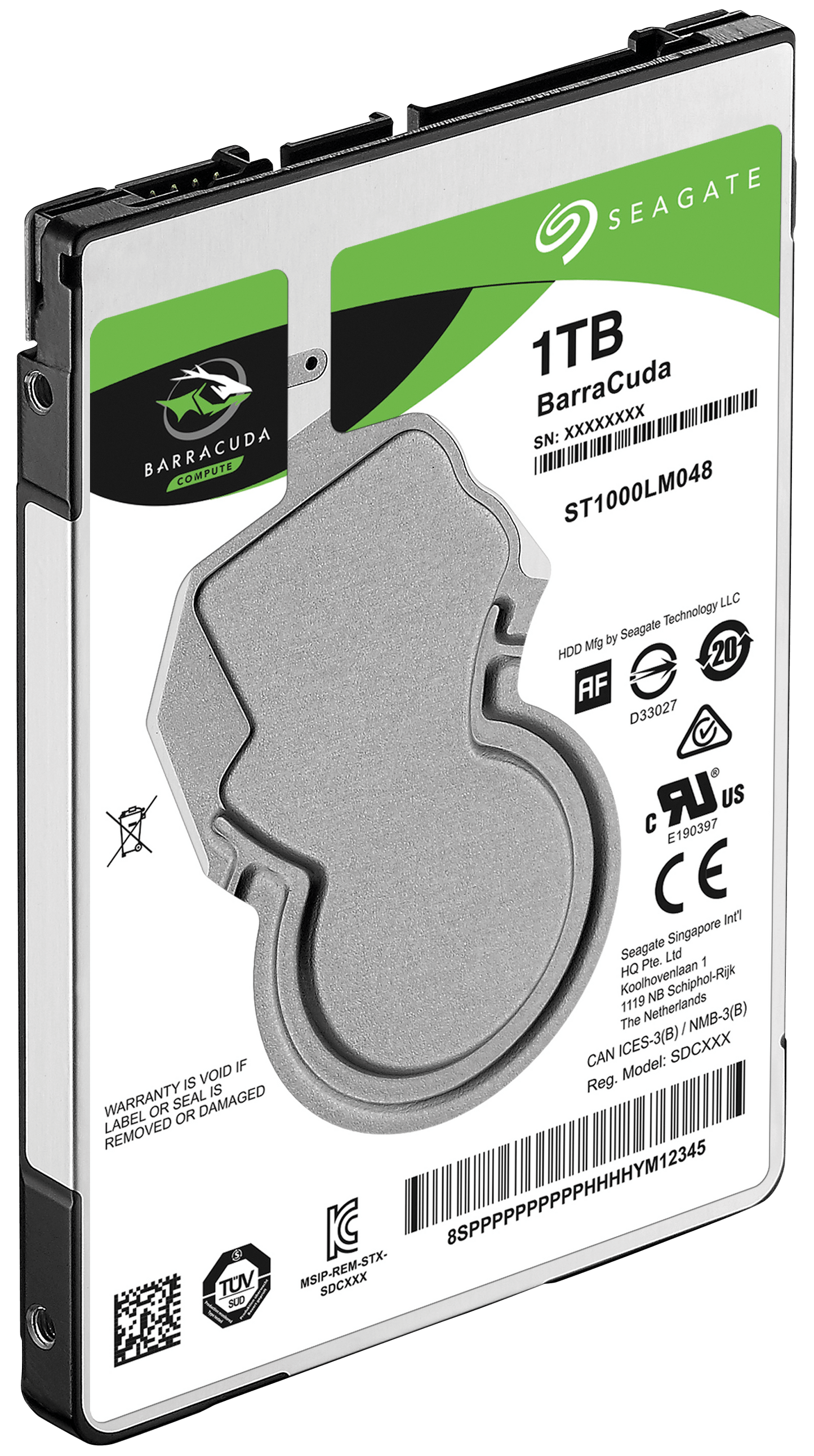 Seagate 1TB Internal BarraCuda SATA 2.5 Inch Internal Hard Drive