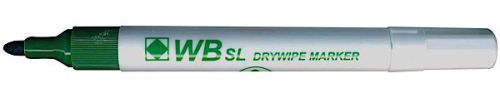ValueX Whiteboard Marker Bullet Tip 2mm Line Green (Pack 10) - 871004