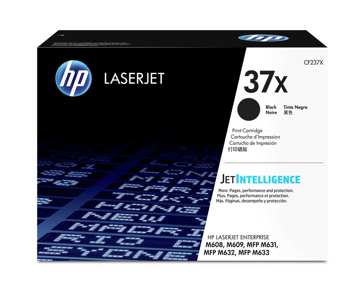 Original HP CF237X Black 25000 Pages Original Toner 37X