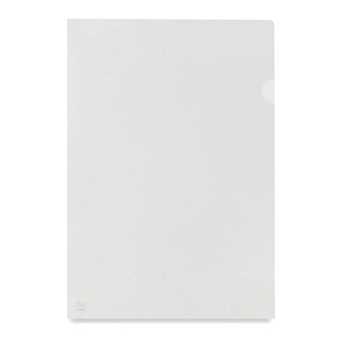 ValueX Cut Flush Folder Polypropylene A4 100 Micron Orange Peel Clear (Pack 100) - 8020638