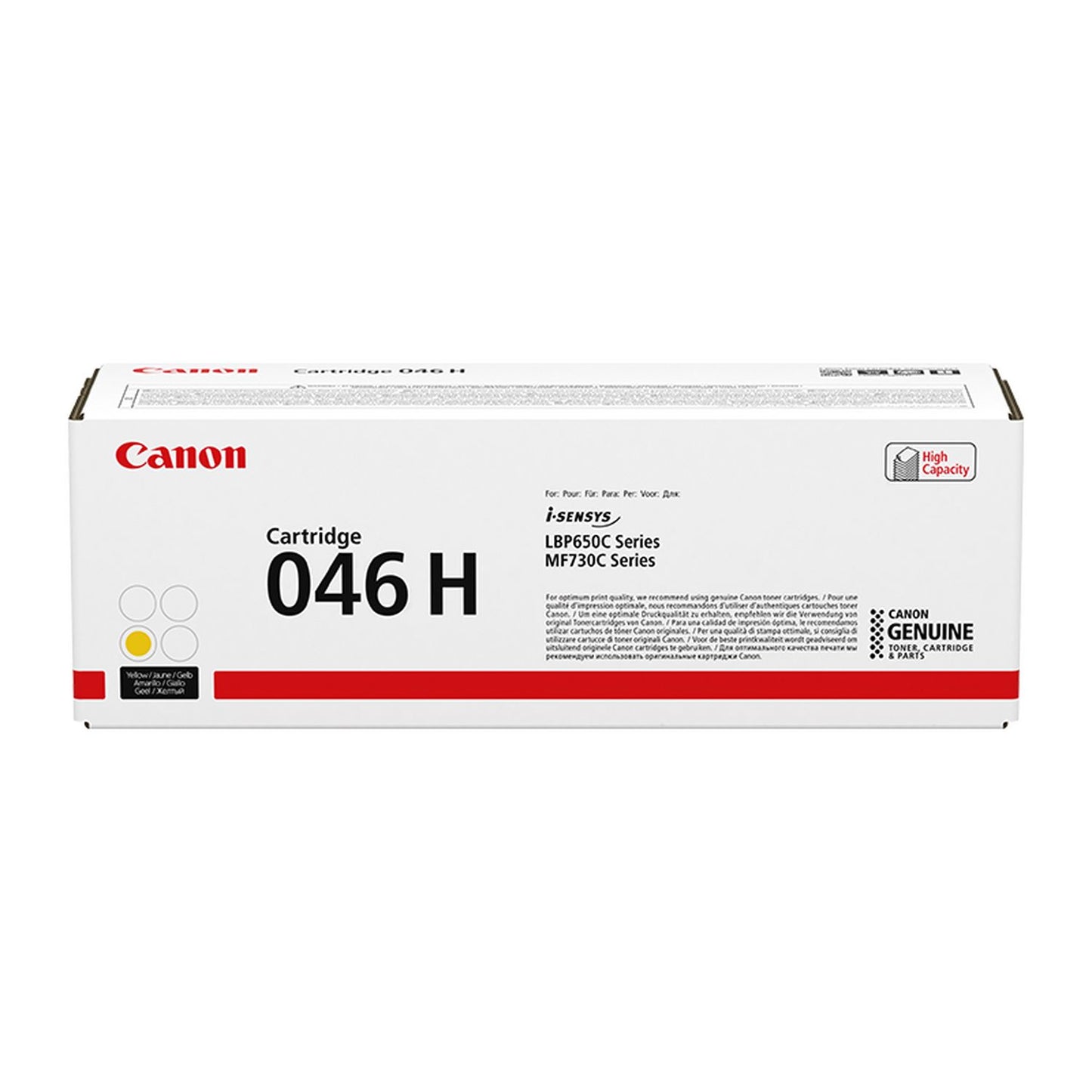 Original Canon 1251C002 046HY Yellow 5000 Pages Original Toner