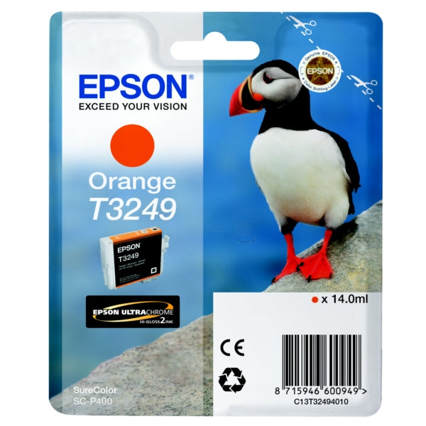 EPSON ORANGE INK 14ML