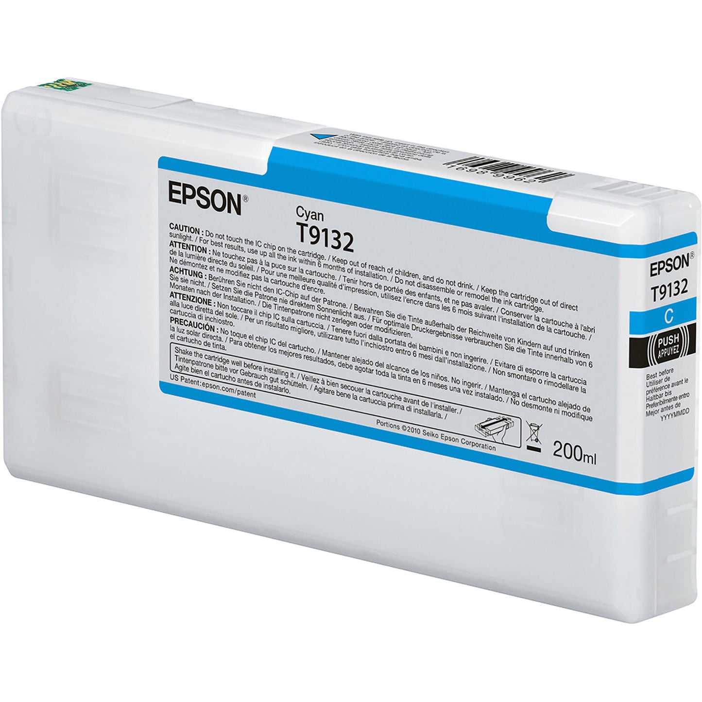 Epson T9132 Cyan Ink Cartridge 200ml - C13T913200