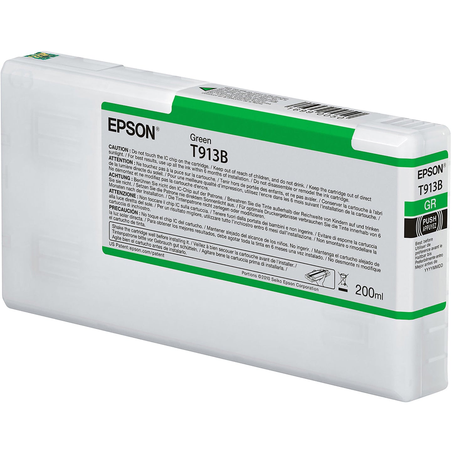 Epson T913B Green Ink Cartridge 200ml - C13T913B00