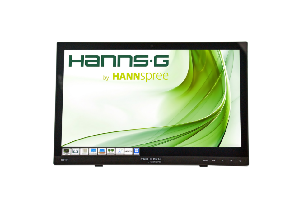 Hannspree HT161HNB 15.6 Inch 1366 x 768 Pixels HD VGA HDMI Touchscreen Monitor