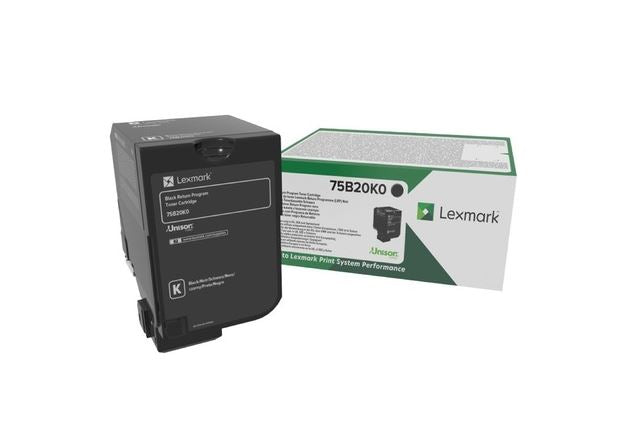 Original Lexmark 75B20K0 Black 13000 pages Original Toner