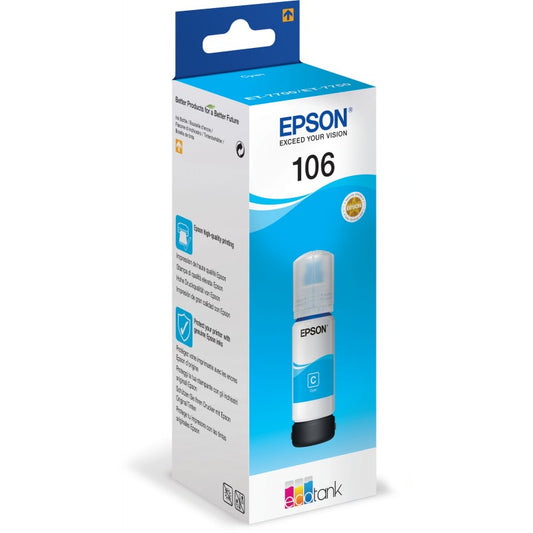 106 ECOTANK CYAN INK CART 70ML
