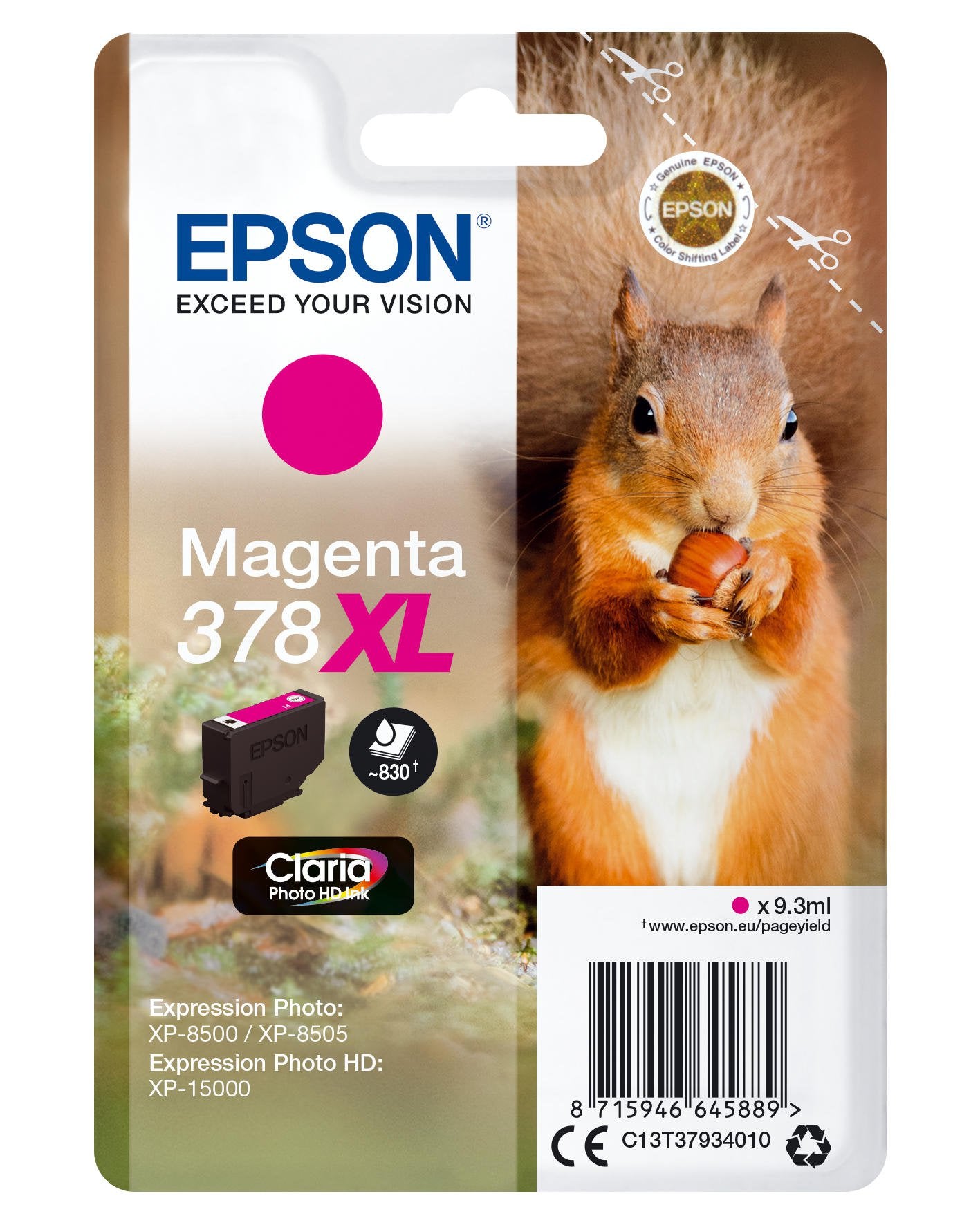 XP8500/05/XP15000 MAGENTA INK CART 9.3ML