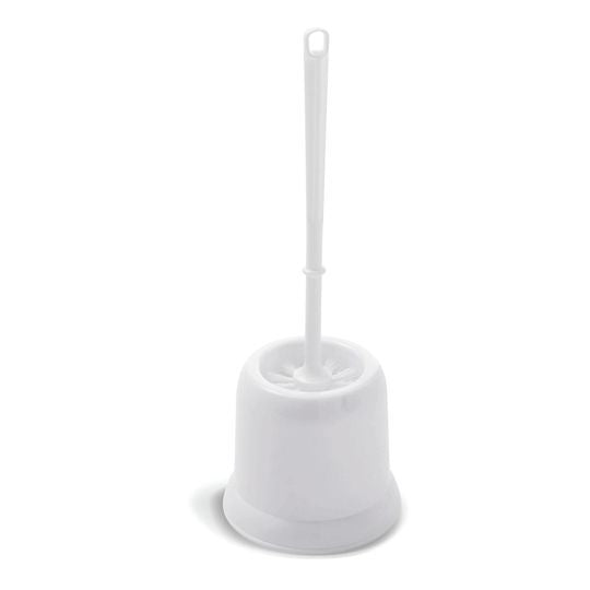 Addis Open Toilet Brush and Holder White - 510283