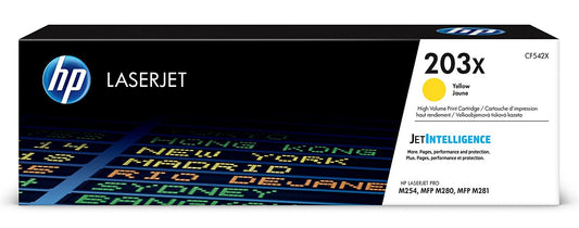 HP CF542X (203X) Yellow Toner