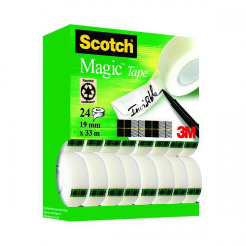 Scotch® Magic™ Tape Value Pack 19 mm x 33 m 24 Rolls/Pack