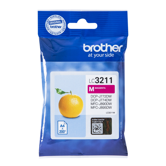 OEM Brother LC3211M Ink Cartridge Magent