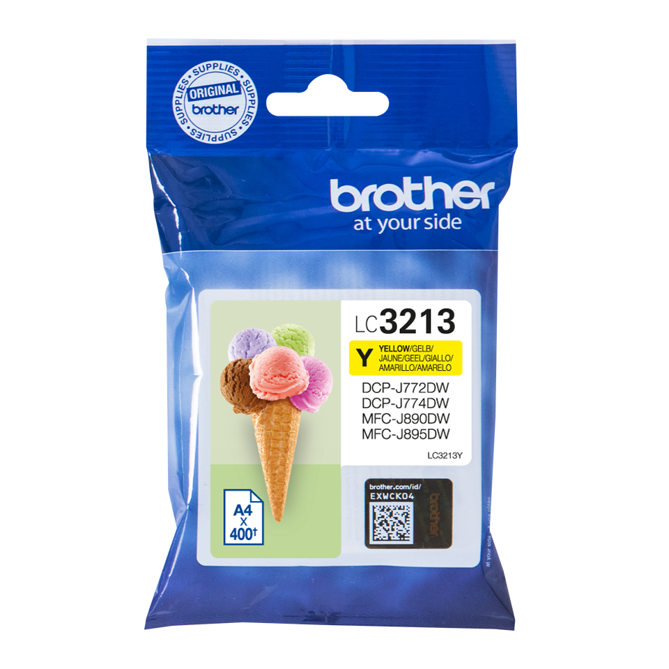 Brother LC3213Y Ink Cartridge Yellow 400