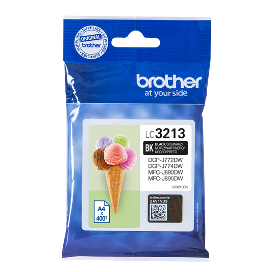 Brother LC3213BK Ink Cartridge Black 400