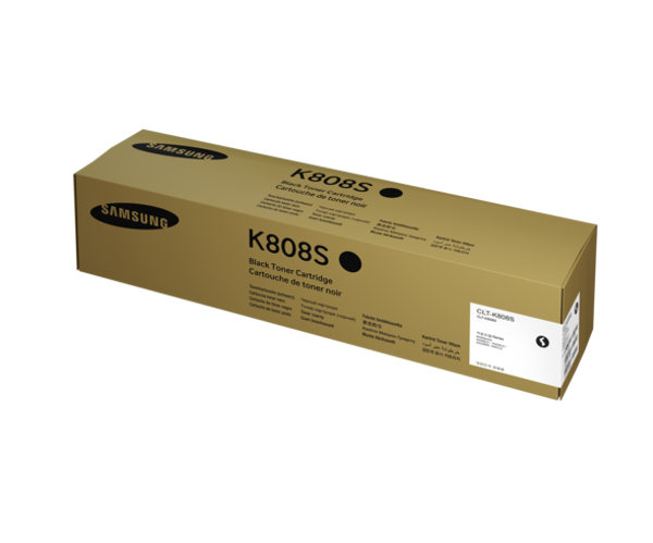 Original Samsung CLT-K808S SS600A Black 23000 Pages Original Toner