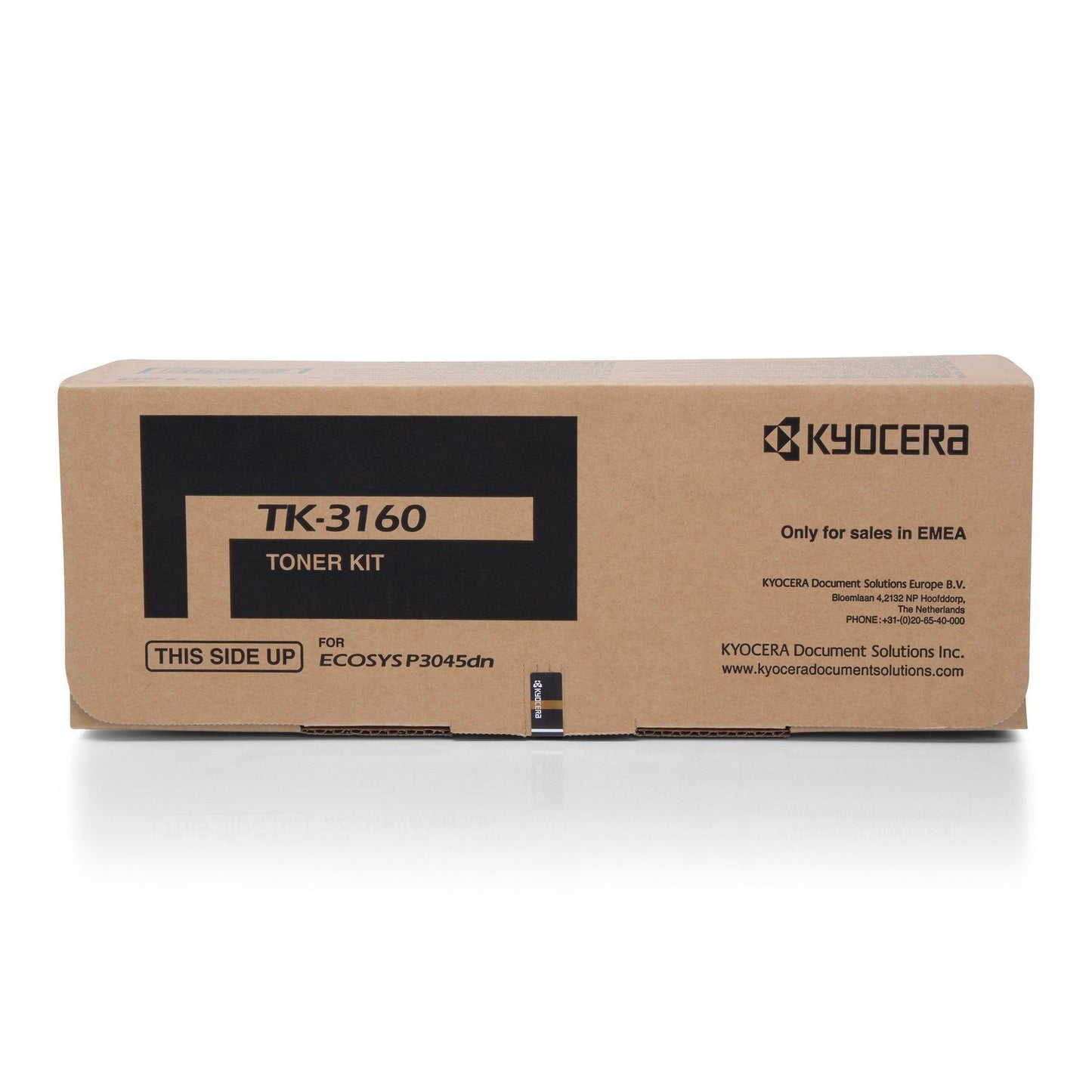 Original Kyocera TK3160 Black 12500 Pages Original Toner 1T02T90NL1