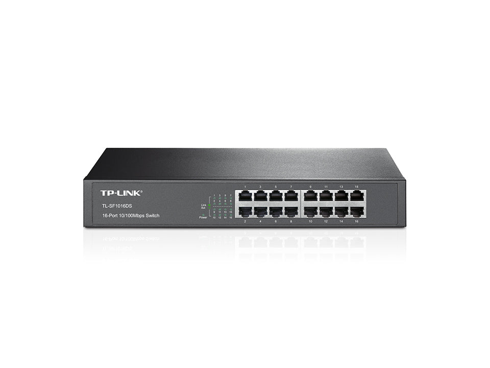 16 Port 10/100Mbps Ethernet Switch