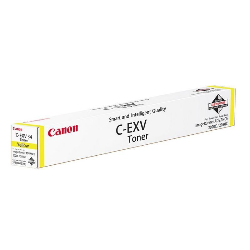 Original Canon 0484C002 C-EXV51Y Yellow 60000 Pages Original Toner