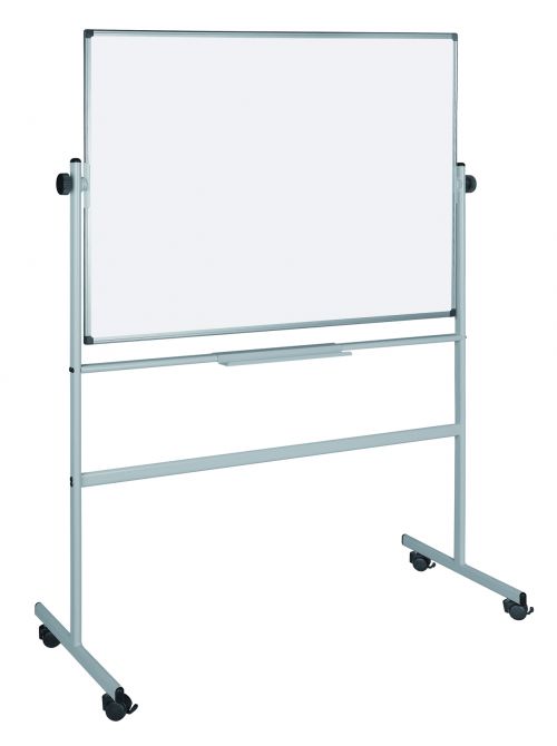 Bi-Office Revolver Double Sided Magnetic Whiteboard Enamel Aluminium Frame 1500x1000mm - QR0604 DD
