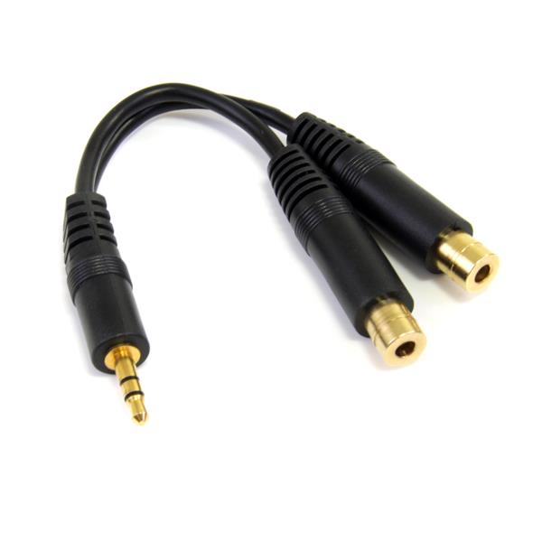 6in Splitter Cable 3.5mm