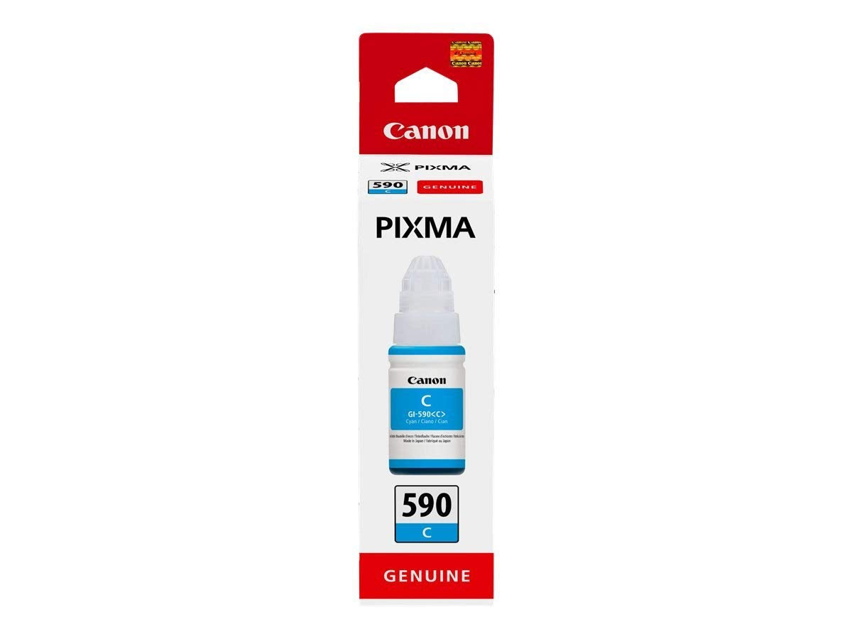 Original Canon GI-590C (1604C001) Cyan Original Ink Bottle