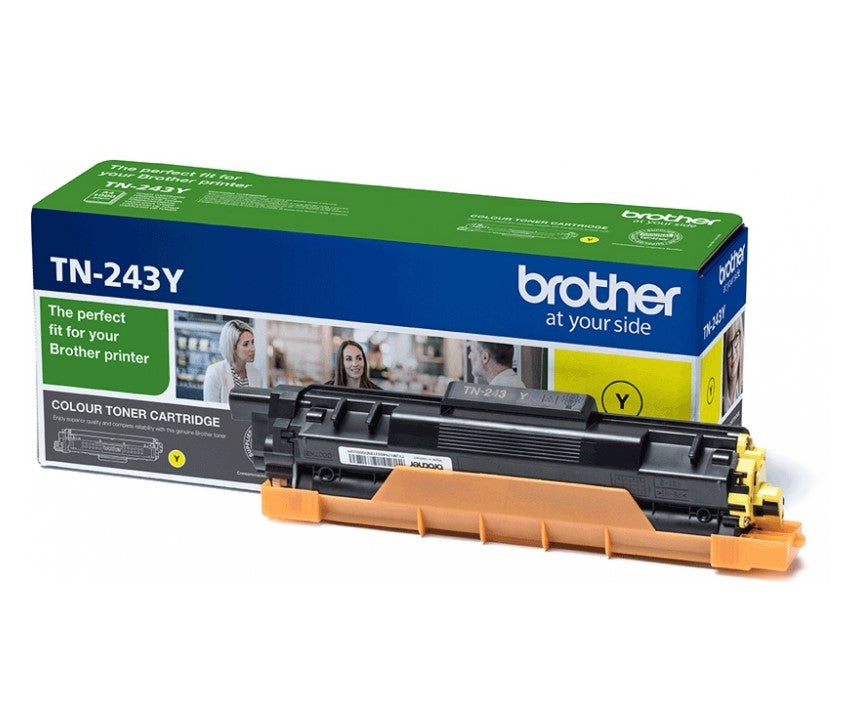 OEM Brother TN243Y Yellow Toner Cartridge 1K