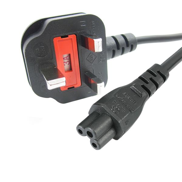 startech 2m cloverleaf power cable