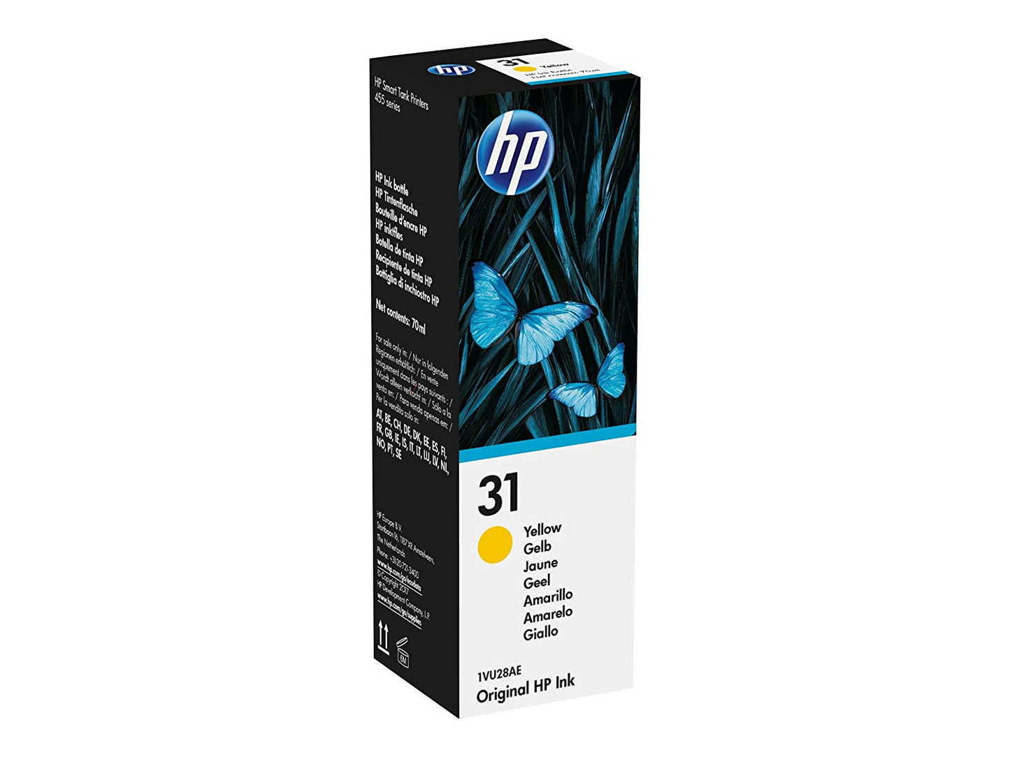 HP 1VU28AE 31 YELLOW INK BOTTLE 8K