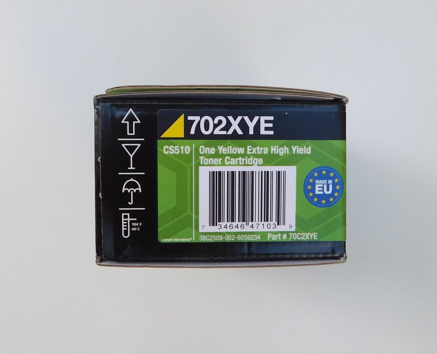 Original Lexmark 70C2XYE Yellow 4000 Pages Original Toner
