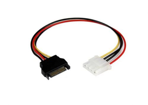 StarTech.com 12in SATA to Molex LP4 Power Adapter