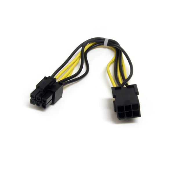 8in 6 pin PCI Power Extension Cable