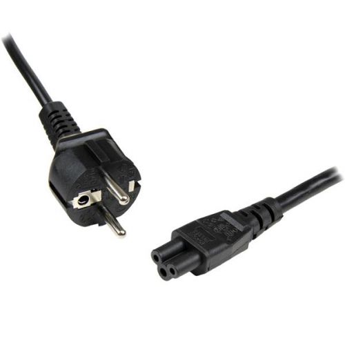 StarTech.com 1m 3 Prong Laptop Power Cord CEE7 to C5