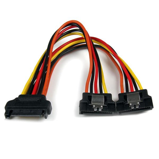 6in Latching SATA Power Y Adapter