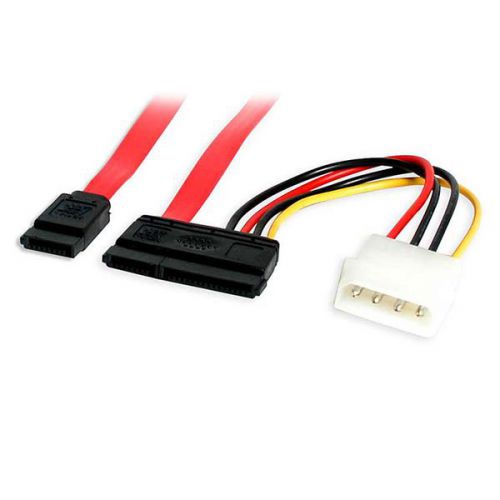 StarTech.com 18in SATA Data Cable with LP4 Adapter