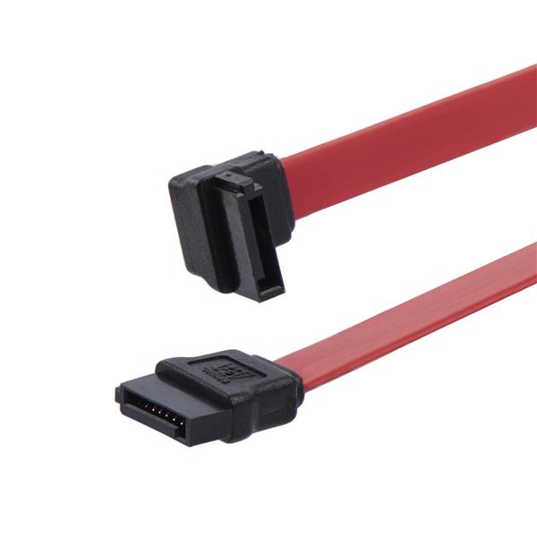 6in SATA to Left Angle SATA Cable