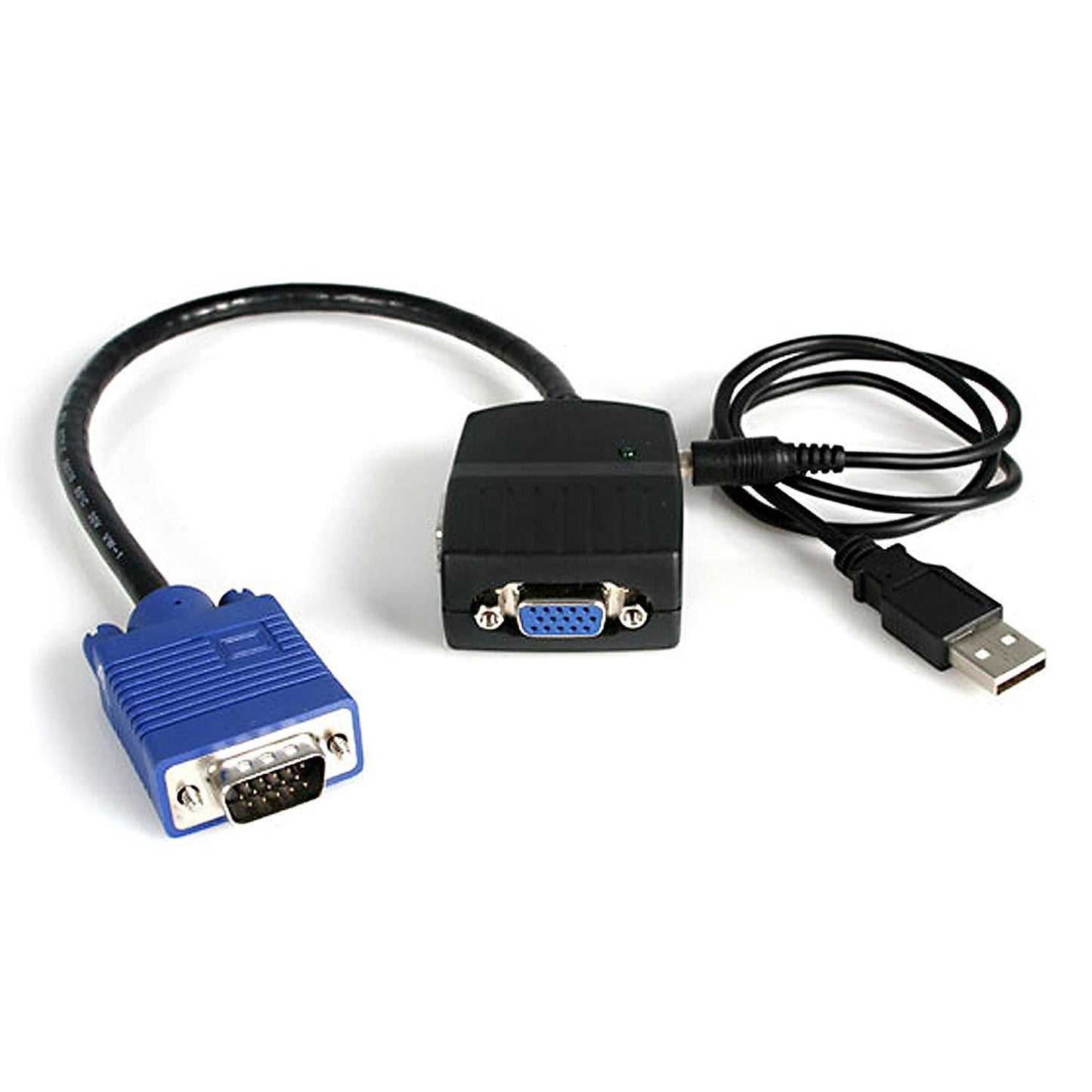 2 Port VGA Video Splitter 300 MHz